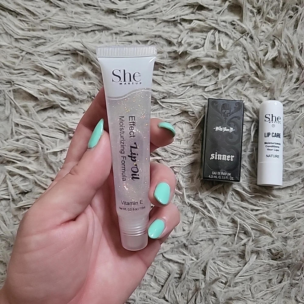 Beauty Bundle Kat Von D Sinner Lips Lip Oil Lip Balm ✨️💫